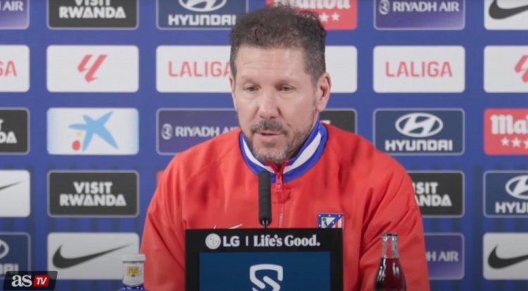 西蒙尼谈小蜘蛛转会传闻：无法揣测球员心思，但对他的状态很满意